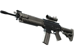 SG 553 | Damascus Steel