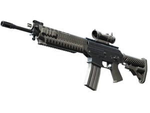 SG 553 | Damascus Steel